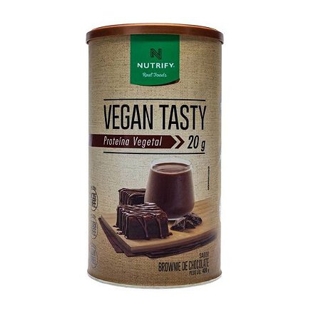 DUPLICADO - Vegan Tasty Proteína Vegetal Brownie de Chocolate Nutrify 420g
