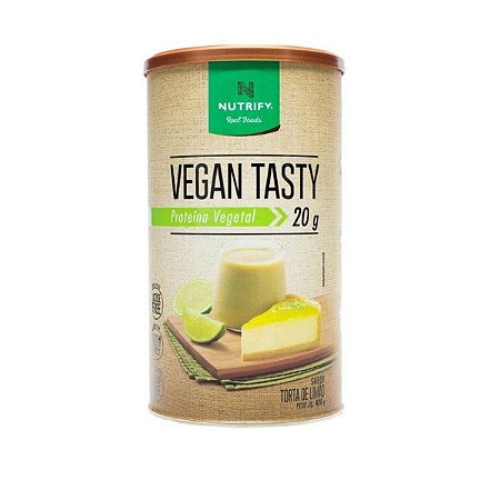Vegan Tasty Proteína Vegetal Torta de Limão Nutrify 420g