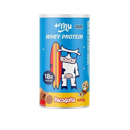 Proteína Whey sabor Paçoquita +Mu 450g