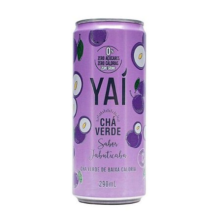 Chá Verde sabor Jabuticaba Yaí 290ml