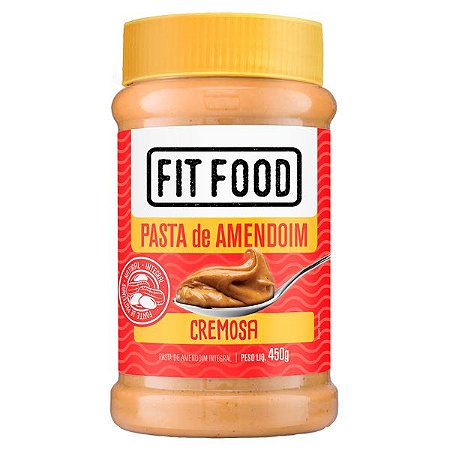 Pasta de Amendoim Integral Fit Food 450g