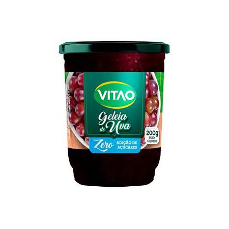 Geleia de Uva Zero Açúcar Vitao 200g