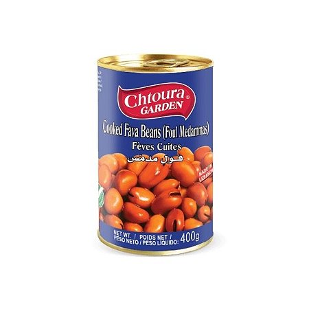 Favas Cozidas em Conserva Chtoura Garden 400g
