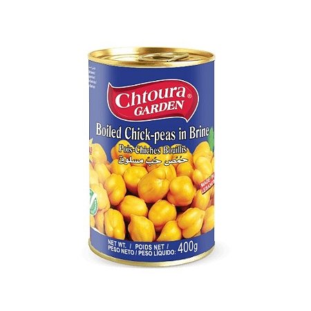 Grão de Bico Cozido em Conserva Chtoura Garden 310g