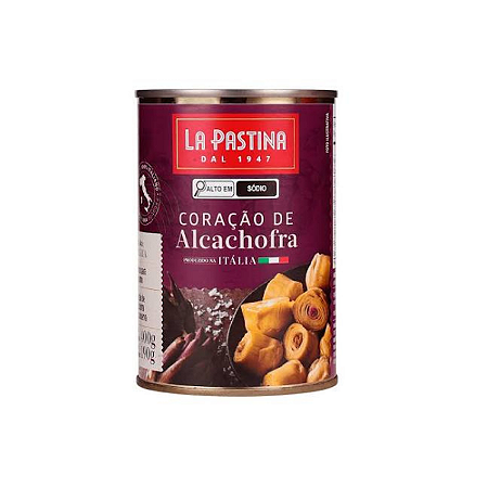 Coração de Alcachofra La Pastina 400g