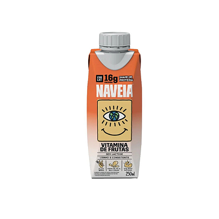 Shake de Proteína Vitamina de Frutas Naveia 250ml