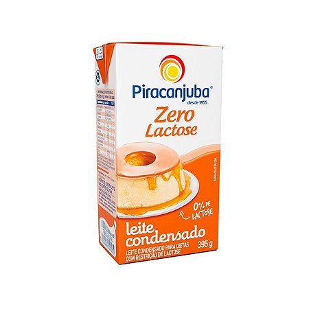 Leite Condensado Zero Lactose Piracanjuba 395g