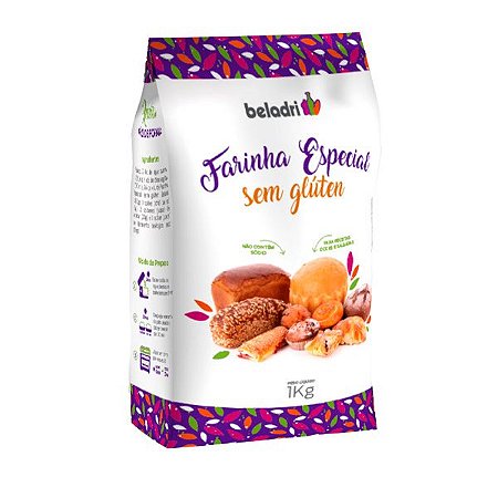 Farinha Especial Sem Glúten Beladri 1kg