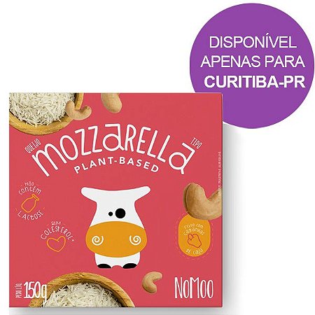 Queijo Vegano tipo Mussarela NoMoo 150g