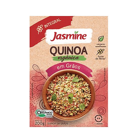 Quinoa em Grãos Orgânico Jasmine 200g