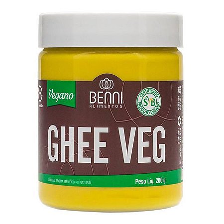 Manteiga Ghee Vegana Benni 200g