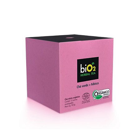 Chá Verde Orgânico com Hibisco biO2