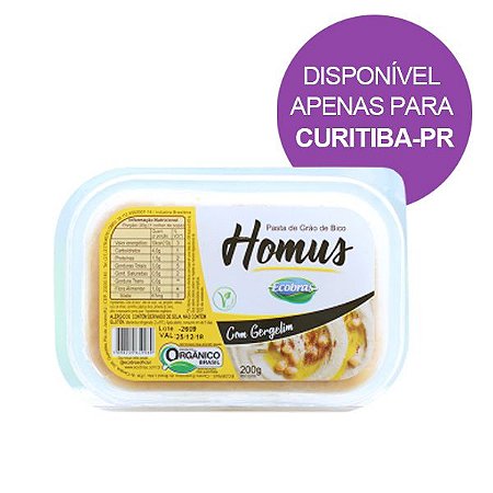 Homus com Gergelim 200g