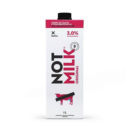 Leite Vegetal Not Milk Original 1 litro