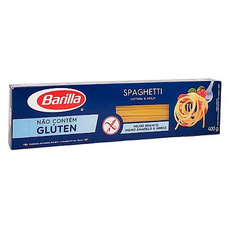 Massa Spaghetti Sem Glúten Barilla 400g