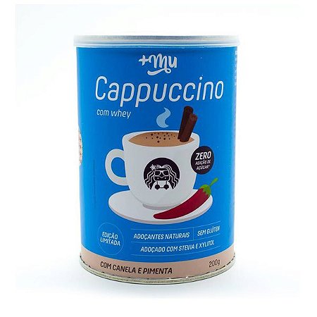 Cappuccino com Whey +Mu 200g