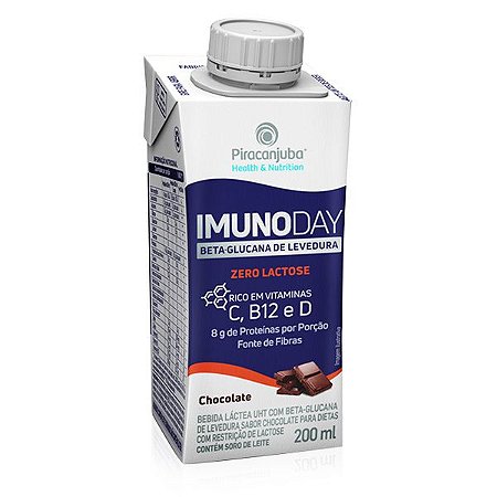 ImunoDay sabor Chocolate Zero Lactose