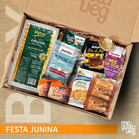 Kit Festa Junina Saudável Me Gusta Veg