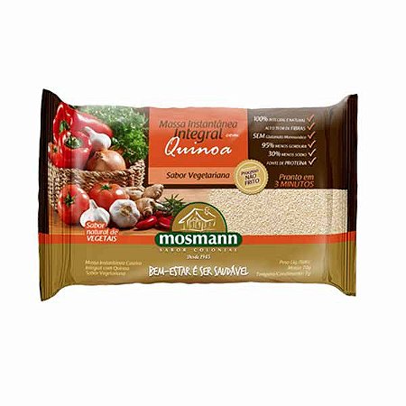 Macarrão Instantâneo Integral de Quinoa com Vegetais 77g