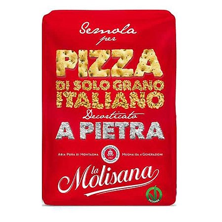 Sêmola de Trigo Grano Duro Para Pizza 1kg