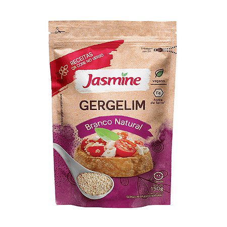 Gergelim Branco Natural Jasmine 150g