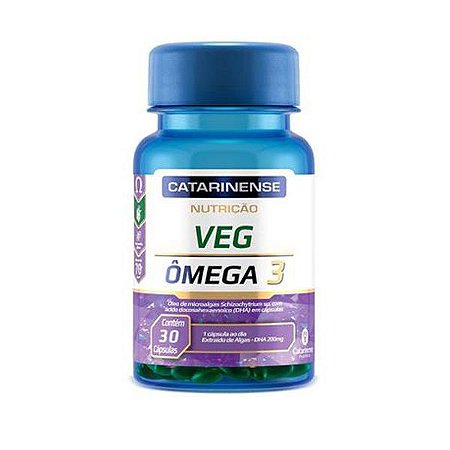 Ômega 3 Vegan 30 Cápsulas Catarinense 200mg