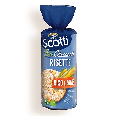 Biscoito de Arroz e Milho Orgânicos Scotti