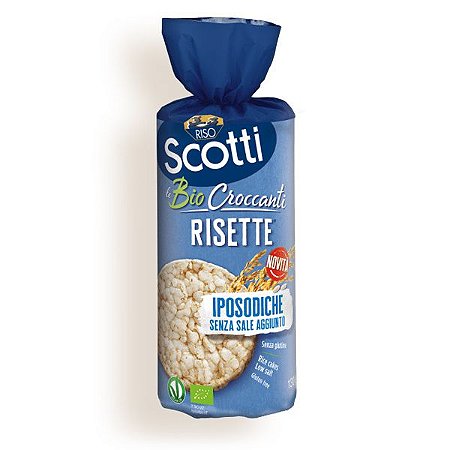 Biscoito de Arroz Orgânico Zero Sódio Scotti