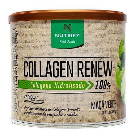 Collagen Renew Maçã Verde Nutrify 300g