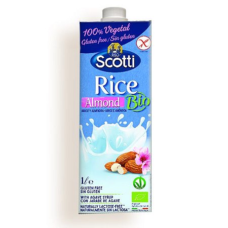 Leite de Arroz com Amêndoas Scotti 1L