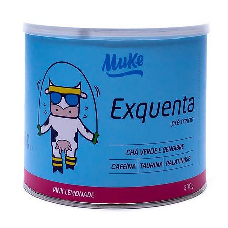 Mix Pré Treino Exquenta Pink Lemonade Muke 300g