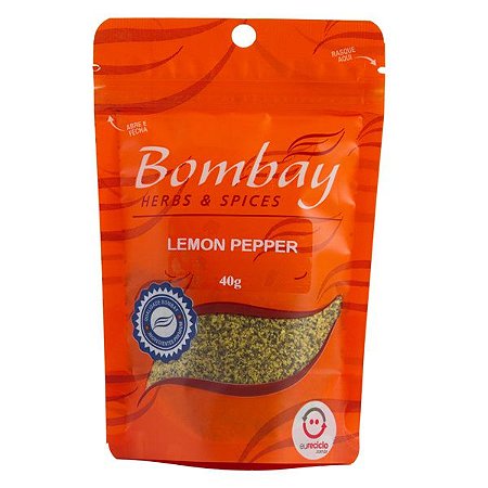 Tempero Lemon Pepper Bombay