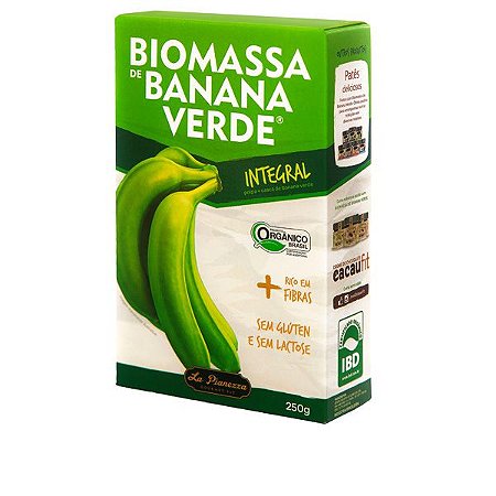 Biomassa de Banana Verde Integral 250g