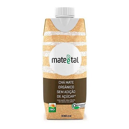 Chá Mate Orgânico Zero Açúcar Mate e Tal 330ml