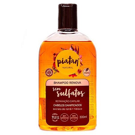 Shampoo Natural Renova Piatan
