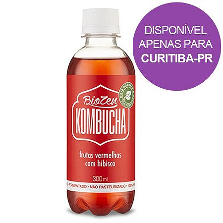 Kombucha Frutas Vermelhas com Hibisco BioZen