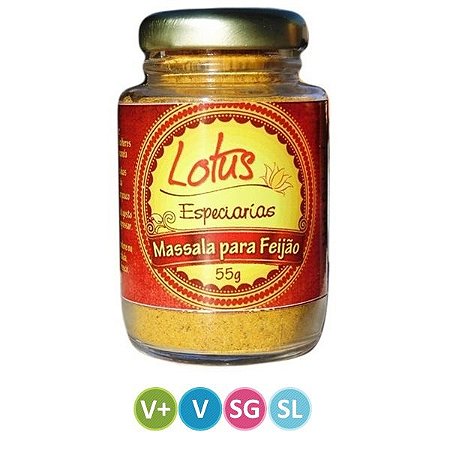 Massala para Feijão Lotus 55g