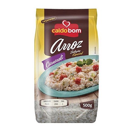 Arroz Carnaroli Caldo Bom 500g