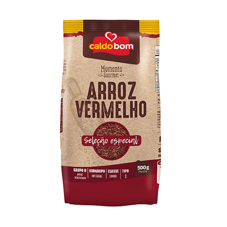 Arroz Vermelho Caldo Bom 500g