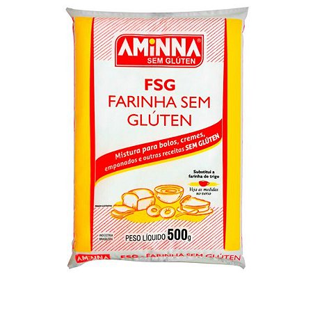 FSG Farinha Sem Glúten Aminna 500g