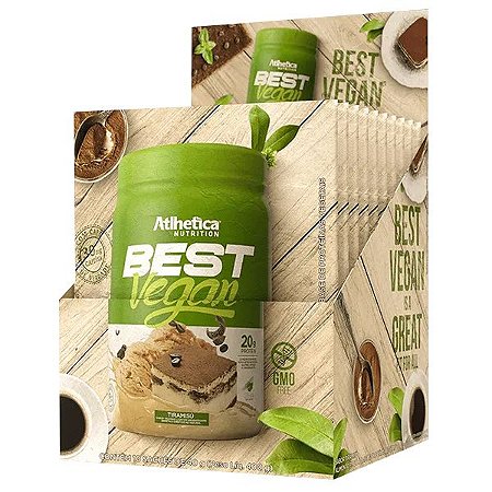 Best Vegan Tiramissú Atlhetica Caixa 10 sachês