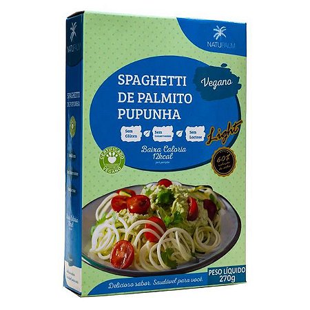 Spaghetti Vegano de Palmito Pupunha Light 270g