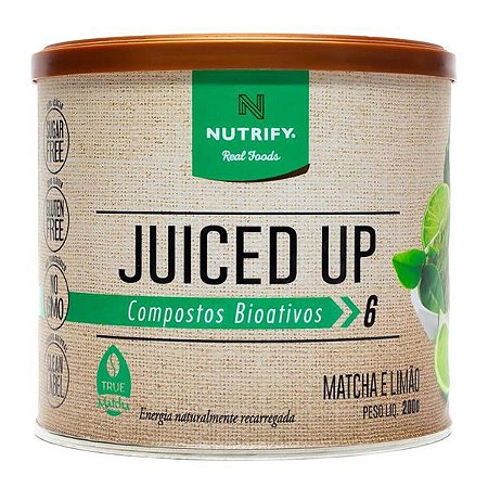 Juiced Up Matchá com Limão Nutrify 200g