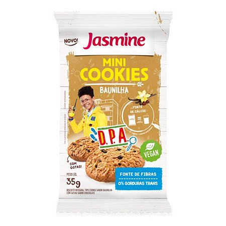 Mini Cookies D.P.A. Baunilha Jasmine 35g