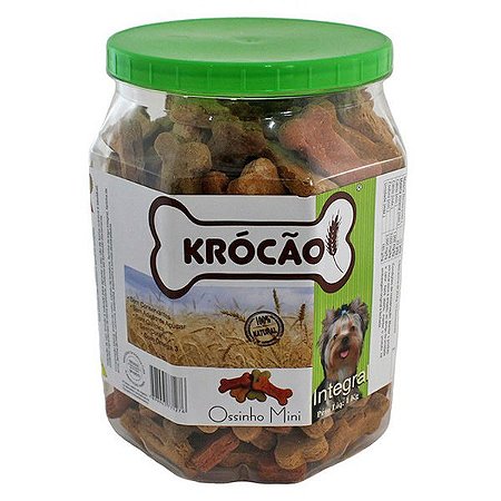 Biscoito Mini Integral Mix Krócão 1kg