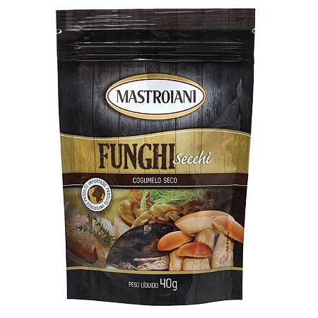 Cogumelo Funghi Secchi Mastroiani 40g