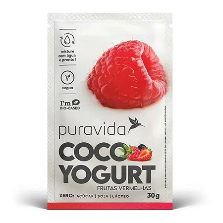 Coco Yogurt Frutas Vermelhas Pura Vida