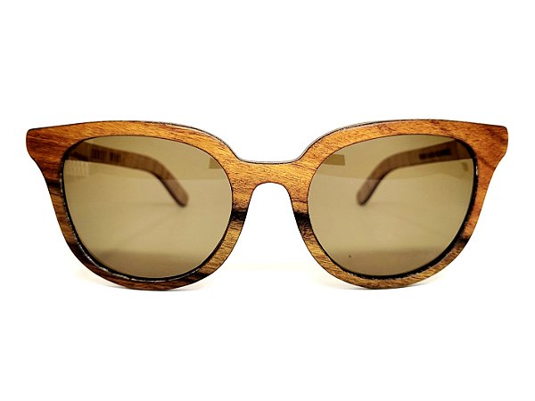 Óculos de madeira - Arapuã