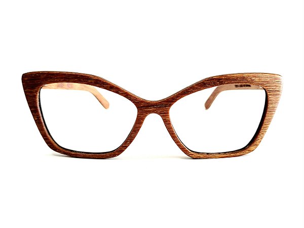 Óculos de madeira - Anahí