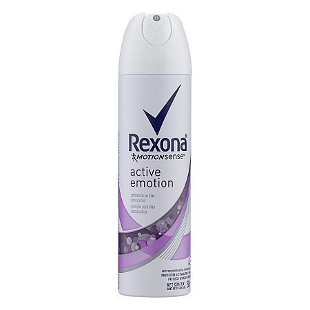 Desodorante Antitranspirante Rexona Active Emotion Aerosol - NoLar  Supermercado